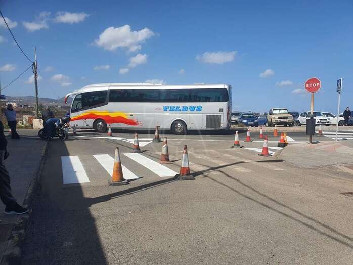 Las calles aledañas al centro están cerradas por unas obras de señalización vial / TA